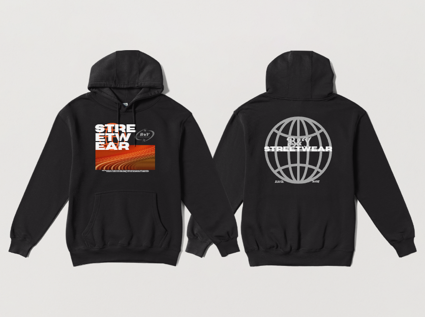 B&Y Global Streetwear Hoodie